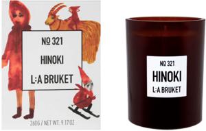 L:a Bruket Gift Box Winter Sleeve Hinoki Candle 260 g produkt bild