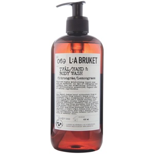 L:a Bruket Hand & Body Wash 069 Lemongrass 450 ml Produktbild