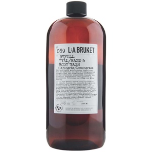 L:a Bruket Hand & Body Wash 069 Refill Lemongrass 1000 ml Produktbild