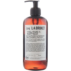 L:a Bruket Hand & Body Wash 094 Sage/Rosemary/Lavender 450 ml Produktbild