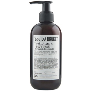 L:a Bruket Hand & Body Wash 104 Bergamot/Patchouli 240 ml Produktbild