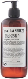L:a Bruket Hand & Body Wash 104 Bergamot/Patchouli 450 ml produktbilde