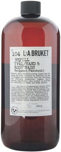 L:a Bruket 104 Hand & Body Wash Bergamot/Patchouli 1000 ml produktbillede