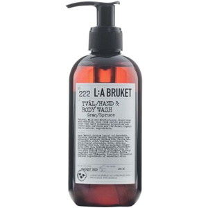 L:a Bruket Hand & Body Wash 222 Spruce 240 ml Produktbild