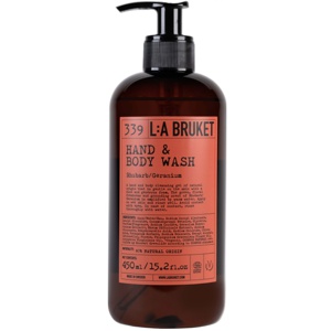 L:a Bruket Hand & Body Wash Rhubarb/Geranium 450 ml Produktbild