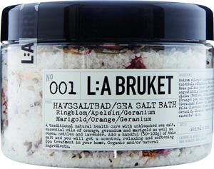 L:a Bruket Sea Salt 001 Bath Marigold/Orange/Geranium 450ml produkt bild