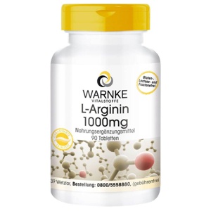 L-ARGININ 1000 mg Tabletten Produktbild
