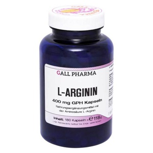L-Arginin 400 mg Kapseln, 180 St Kapseln Produktbild