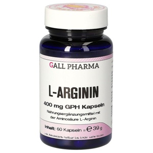 L-Arginin 400 mg Kapseln, 60 St Kapseln Produktbild