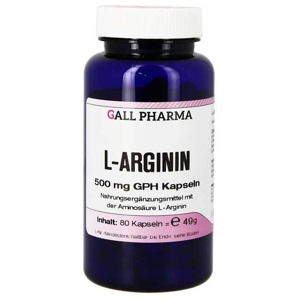 L-ARGININ 500 mg GPH Kapseln Produktbild