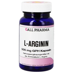 L-Arginin 500 mg GPH Kapseln, 160 St Kapseln Produktbild