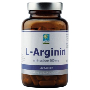 L-ARGININ 500 mg Kapseln Produktbild