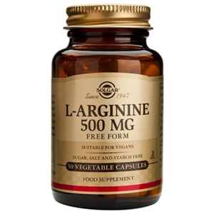 Solgar L-Arginin 500mg - 50 kap produktbillede