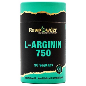 L-Arginin 750 mg 90 kapslar produkt bild