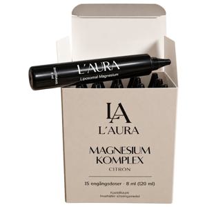 L'AURA Magnesium Komplex 8 ml x 15 doser produkt bild
