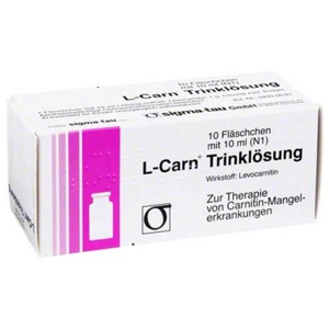 L-Carn Trinklösung, 10X10 ml Lösung Produktbild
