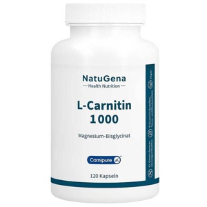 NatuGena L-Carnitin 1000 120 St Kapseln Produktbild
