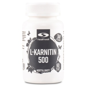 L-carnitin 500 60 kapsler produktbillede