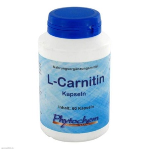 L-Carnitin 500 mg Kapseln, 60 St Kapseln Produktbild