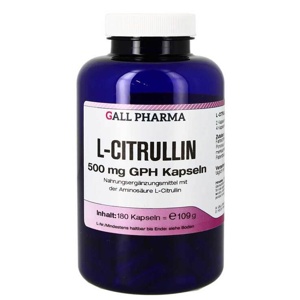 L-Citrullin 500 mg GPH Kapseln, 180 St Kapseln Produktbild