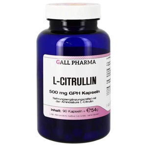 L-Citrullin 500 mg GPH Kapseln, 90 St Kapseln Produktbild