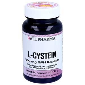 L-Cystein 500 mg Kapseln, 60 St Kapseln Produktbild
