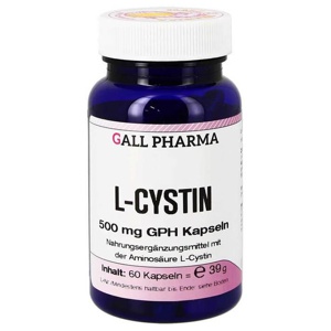 L-Cystin 500 mg Kapseln, 60 St Kapseln Produktbild