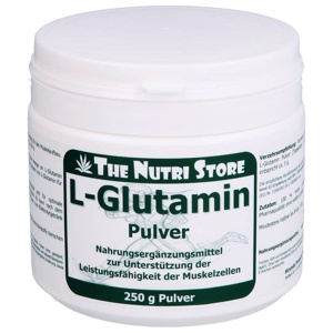 L-GLUTAMIN 100% rein Pulver Produktbild