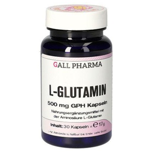 L-Glutamin 500 mg Kapseln, 30 St Kapseln Produktbild