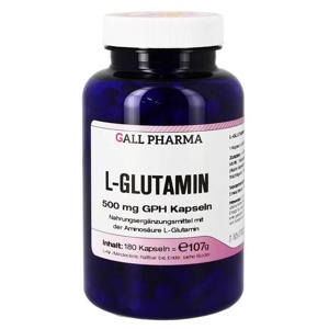 L-Glutamin 500 mg GPH Kapseln, 180 St Kapseln Produktbild
