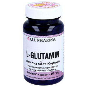 L-Glutamin 500 mg Kapseln, 60 St Kapseln Produktbild