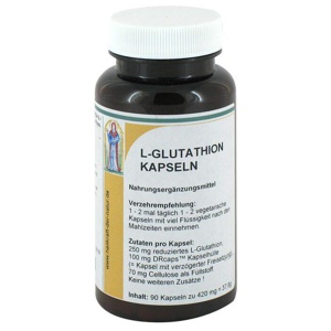 L-GLUTATHION 250 mg reduziert Kapseln Produktbild