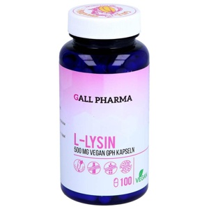 L-LYSIN 500 mg vegan GPH Kapseln Produktbild