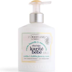 L'Occitane en Provence Shea Baby Cuddles and Bubbles Foaming Cream 300 ml produkt bild