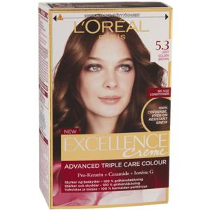 L'Oréal Paris Excellence Crème 5,3 Golden Light Brown produkt bild