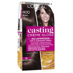 L'Oréal Paris Casting Creme Gloss Hårtone - 1 stk. - 400 Brown produktbillede