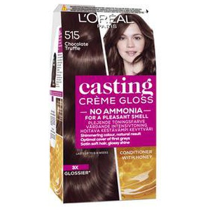 L'Oréal Paris Casting Creme Gloss Hårtone - 1 stk. - 515 Chocolat Glace produktbillede
