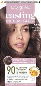 L'Oréal Paris Casting Creme Natural Gloss Hazelnut Light Brown 1 pcs produkt bild