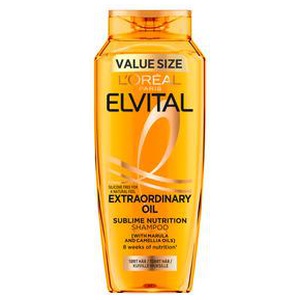 L'Oréal Paris Elvital Extraordinary Oil Shampoo - 400 ml. produktbillede