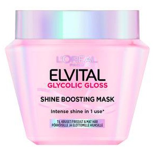L'Oréal Paris Elvital Glycolic Gloss Shine Boosting Mask - 300 ml. produktbillede