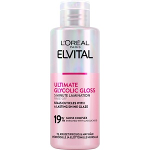 L'Oréal Paris Elvital Glycolic Gloss Ultimate Rinse-Off Treatment For Dull Hair 200 ml Produktbild