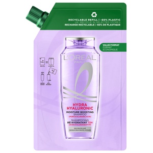 L'Oréal Paris Elvital Hyaluron Plump Shampoo Refill 500 ml produkt bild