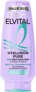 L'Oréal Paris Elvital Hyaluron Pure Rehydrating Conditioner 400 ml produkt bild