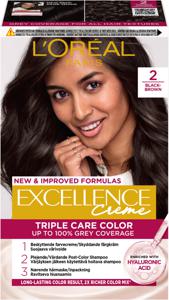 Excellence Creme Permanent Color 2 Black-Brown produkt bild