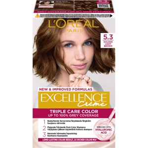 L'Oréal Paris Excellence Crème Triple Care Color 53 Golden Light Brown Produktbild