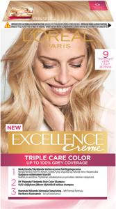 L'Oréal Paris Excellence Crème 9 Mycket Ljusblond 1 st produkt bild