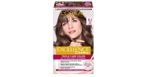 L'Oréal Paris Excellence Creme Permanent Hårfärg 6.1 Dark Ash Blonde produkt bild