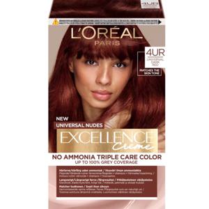 L'Oréal Paris Excellence Universal Nudes Dark Red 4UR produkt bild