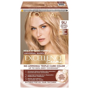 L'Oréal Paris Excellence Universal Nudes 9U Universal Very Light Blonde 192ml produktbilde