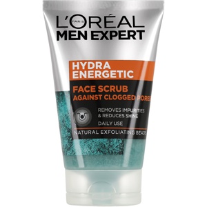 L'Oréal Paris Hydra Energetic Men Expert Face Scrub 100 ml Produktbild